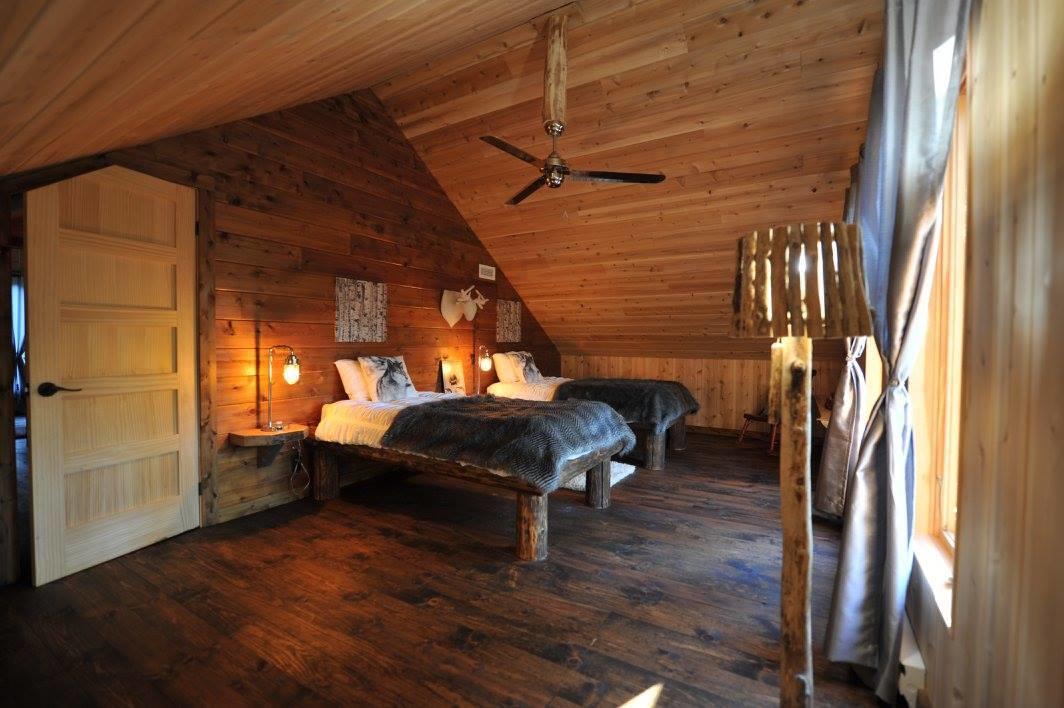 Les Bouleaux - Les Chalets Spa Canada La Malbaie Exterior photo