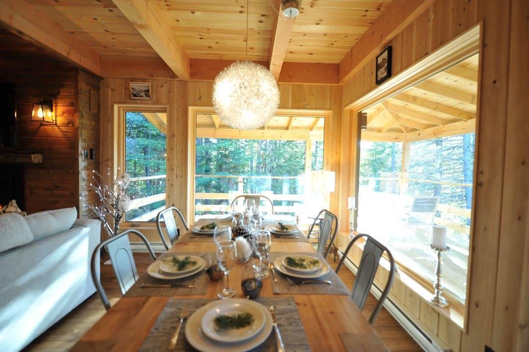 Les Bouleaux - Les Chalets Spa Canada La Malbaie Exterior photo