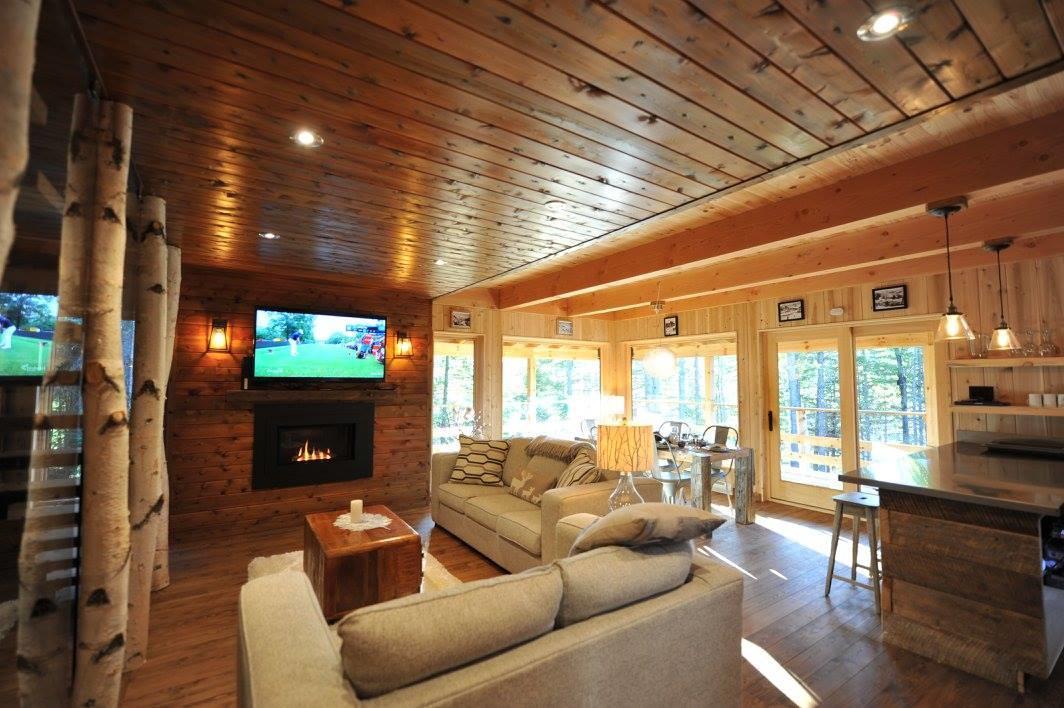 Les Bouleaux - Les Chalets Spa Canada La Malbaie Exterior photo